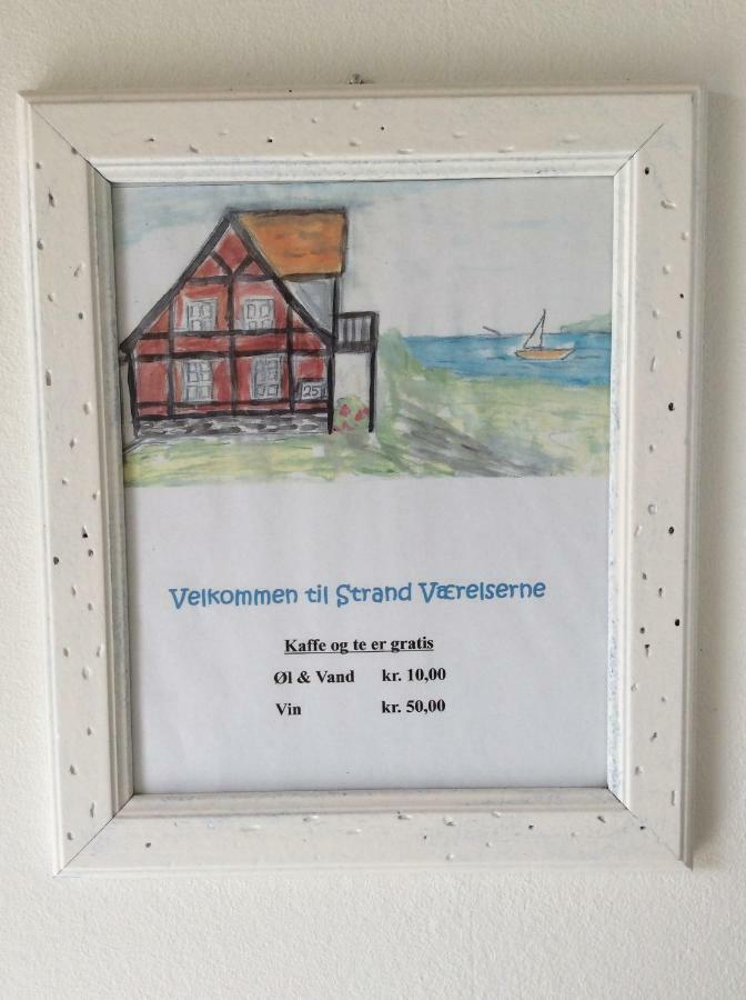 Strandvaerelserne Ebeltoft Bagian luar foto